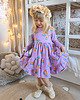 sukienki dla dziewczynki Sukienka  Fioletowa Wiosna 4