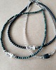 chokery Naszyjnik choker ROOTS kryształ górski, jaspis dalmatyński, czarny turmalin 4