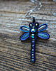 wisiory Ważka - naszyjnik soutache 3