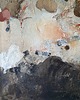 obrazy "Structural shadows" 50x60 cm, obraz na płótnie, pigmenty ziemne, akryl 3