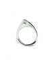 pierścionki srebrne BLOW ring / glossy silver 2