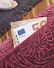 portfele damskie PORTFEL DAMSKI SKÓRZANY VINTAGE W KWIATY RÓŻOWY DUŻY RFID T-108-HCH 4