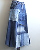 spódnice maxi Stylowa spódnica jeans r.44 2