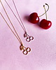srebrne naszyjniki OSTATNIE SZTUKI- Cherry- Naszyjnik- Wiśnie- Strawberries & Cherries 2