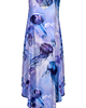 sukienki maxi damskie SUKIENKA maxi z dwustronnym dekoltem, autorski print pastel MEDUZY 100% wiskoza 6