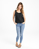 topy damskie Lniany top WILLOW deep black 1