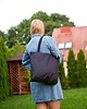 torby na ramię Torba shopper na zakupy wodoodporna shopperka czarna 1