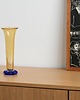 wazony Wazon szklany Amber & Cobalt Blue, szwedzki design, lata 60, Orrefors 1