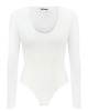 body damskie Body long round Sensual ecru 3