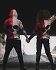 bluzy męskie Męska Bluza Expres Zamek DR.CROW White Red Skull 2