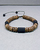 bransoletki z kamieni naturalnych Turmalin i drewno bransoletka 3