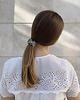 gumki do włosów Zestaw 2 jedwabnych scrunchies Irene & Elza 2