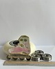 magnesy Magnes rolka różowa, ceramiczny magnes w kształcie rolki 2