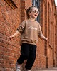 bluzy dla dziewczynki Bluza dziecięca LITTLE NOMAD - lawendowa 1