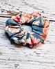 gumki do włosów Pela' SCRUNCHIE Chloe  pudrowe kwiatki 1