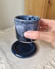 kubki Kubek ceramiczny z talerzykiem/ czarka ze spodkiem 5