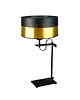 lampy stołowe Srebrna lampka nocna do sypialni w stylu glamour ALASKA GLAM 2