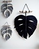 makramy Liść Monstery - makrama monstera, zawieszka ścienna 5