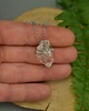 naszyjniki - inne Naszyjnik Talizman kryształ górski wire wrapping 5