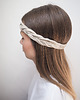 opaski do włosów Lniana opaska warkocz do włosów Natural Linen 5