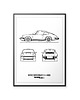 plakaty Plakat Legendy Motoryzacji - Porsche 911SC 1
