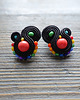 kolczyki soutache Kolorowe Lentinki- kolczyki soutache 2