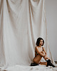 biustonosze damskie Biustonosz Mesh Nude z fiszbinami 4