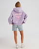 bluza z kapturem damska Bluza z kapturem PUFFA Sweet Candy liliowa 4