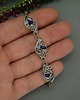 bransoletki wire wrapping Bransoletka regulowana niebieski apatyt wire wrapping 3