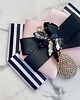 broszki Brosza  z czarną ozdobą w stylu glamour  NEW 8