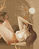 grafiki i ilustracje Ilustracja COSY SPACE 1