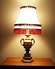 lampy stołowe Lampa ceramiczna, duński design, lata 70, produkcja: Dania 4