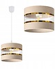 lampy wiszące Lampa Wisząca Casmira Kaszmirowo-Złota LED E27 15cm 1