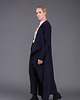 płaszcze damskie Navy flow coat 2