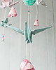pokój dziecka - różne Mobil origami "kwiaty" 2