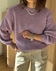 swetry damskie  Sweter Touched organic lila 1