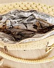 torby na ramię Elegance - torebka listonoszka ze sznurka - pastelowy żółty 4