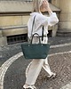 torby na ramię Shopperka GIULIA - zielona butelka 2