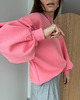 bluza bez kaptura damska Bluza Enjoyable blossom pink 8