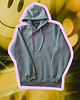 bluza z kapturem damska Pastel Mint Bluza Smile z kapturem 1
