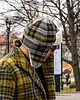 czapki i kapelusze męskie Ciepła Czapka W Stylu Aviator Z Nausznikami 4