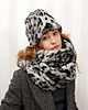 czapki damskie CZAPKA i OPATULACZ CHAPOOSIE  KOMPLET Wild Gray Fur 1