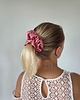 gumki do włosów Gumka jedwabna, scrunchie, frotka strawberry pink MAXI 1