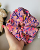 opaski do włosów Komplet opaska + gumka scrunchie jarzębina 2
