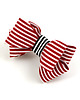 klipsy do butów Klipsy do butów Coquet-Kokardy Style/Red Stripes 5