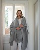 koce i narzuty Koc z wełny merino classic grey 1