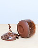 pojemniki kuchenne Pojemniczek Ceramiczny z wycięciem - czekoladowy deszcz 4
