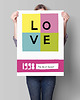 plakaty Yves Saint Laurent "Love Poster 1998" 1