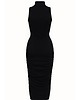 sukienki maxi damskie Sukienka  czarna YY300061 2