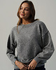 swetry damskie Sweter Cashmere Hug Szary Melanż 2